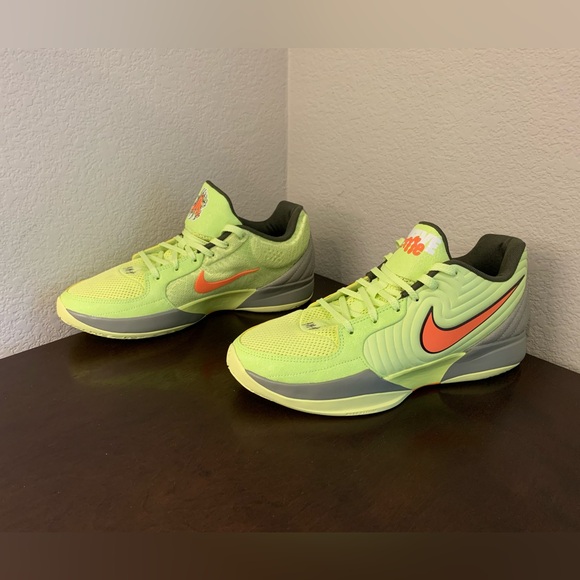 Nike Ja Morant Ja 2 Tweleve Time Lime Green New No Box Men’s Size 10.5 - Picture 1 of 8